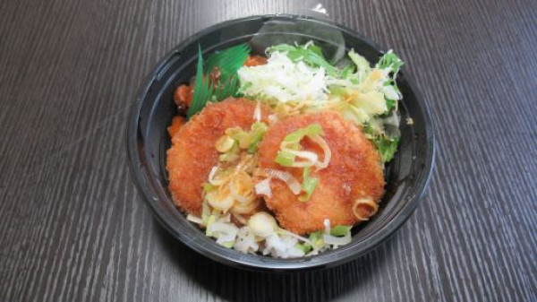 チキンカツ甘酢だれ丼